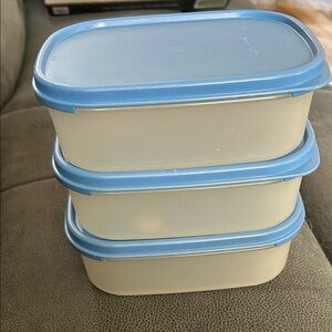 Tupperware modular mates- 3 1/2 cup storage containers
